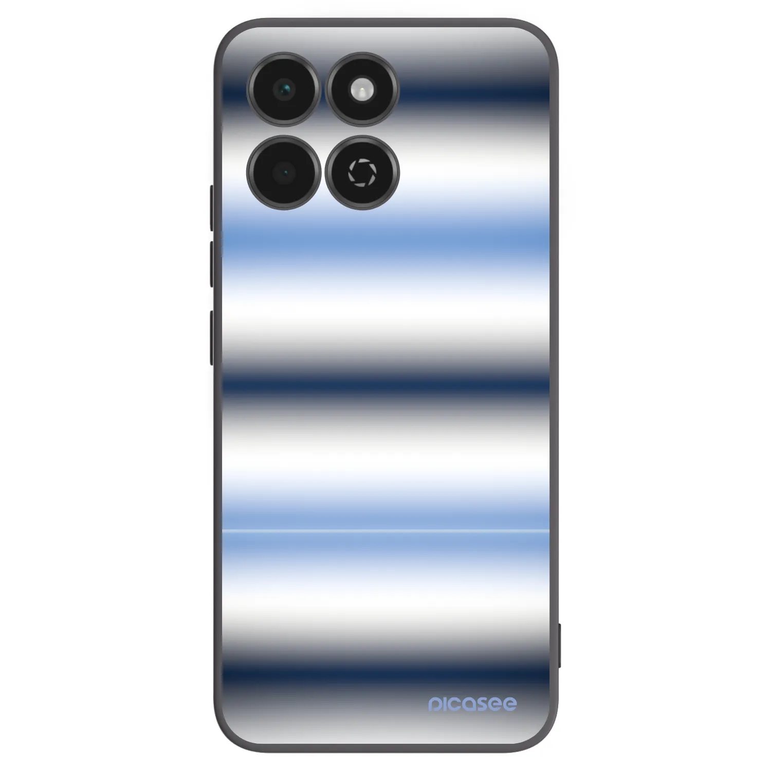 Picasee fekete szilikon tok az alábbi mobiltelefonokra Honor 200 Smart 5G - Static Lines