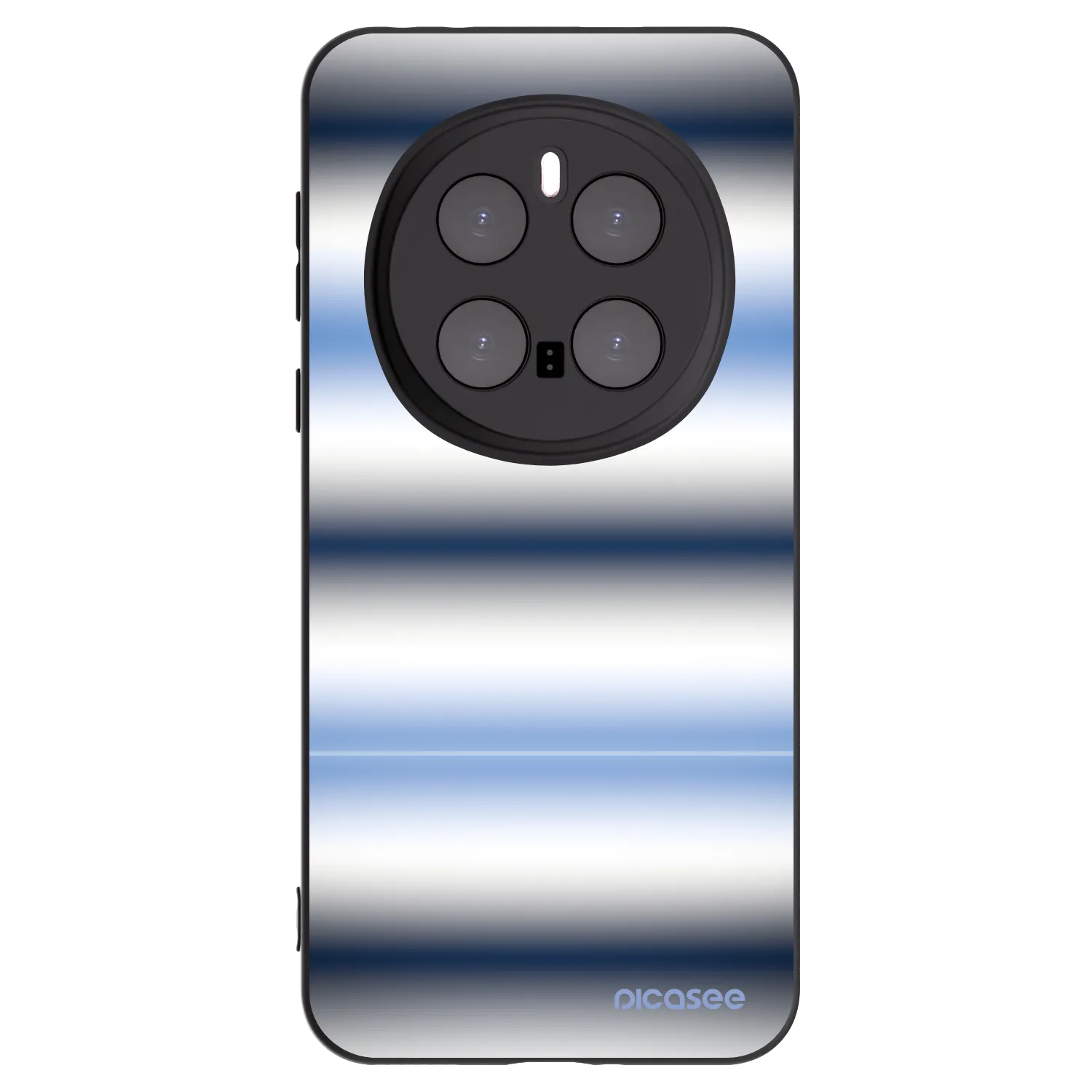Picasee fekete szilikon tok az alábbi mobiltelefonokra Honor Magic7 Pro 5G - Static Lines