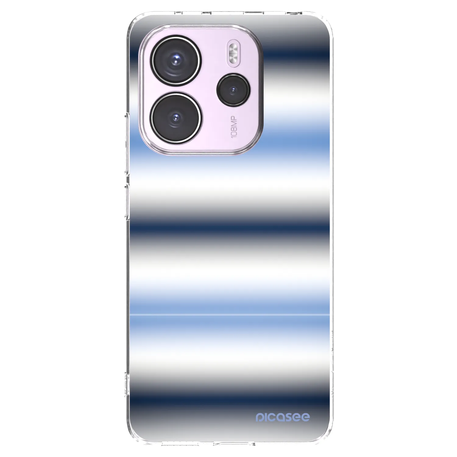 Picasee átlátszó szilikon tok az alábbi mobiltelefonokra Xiaomi Redmi Note 14 4G - Static Lines