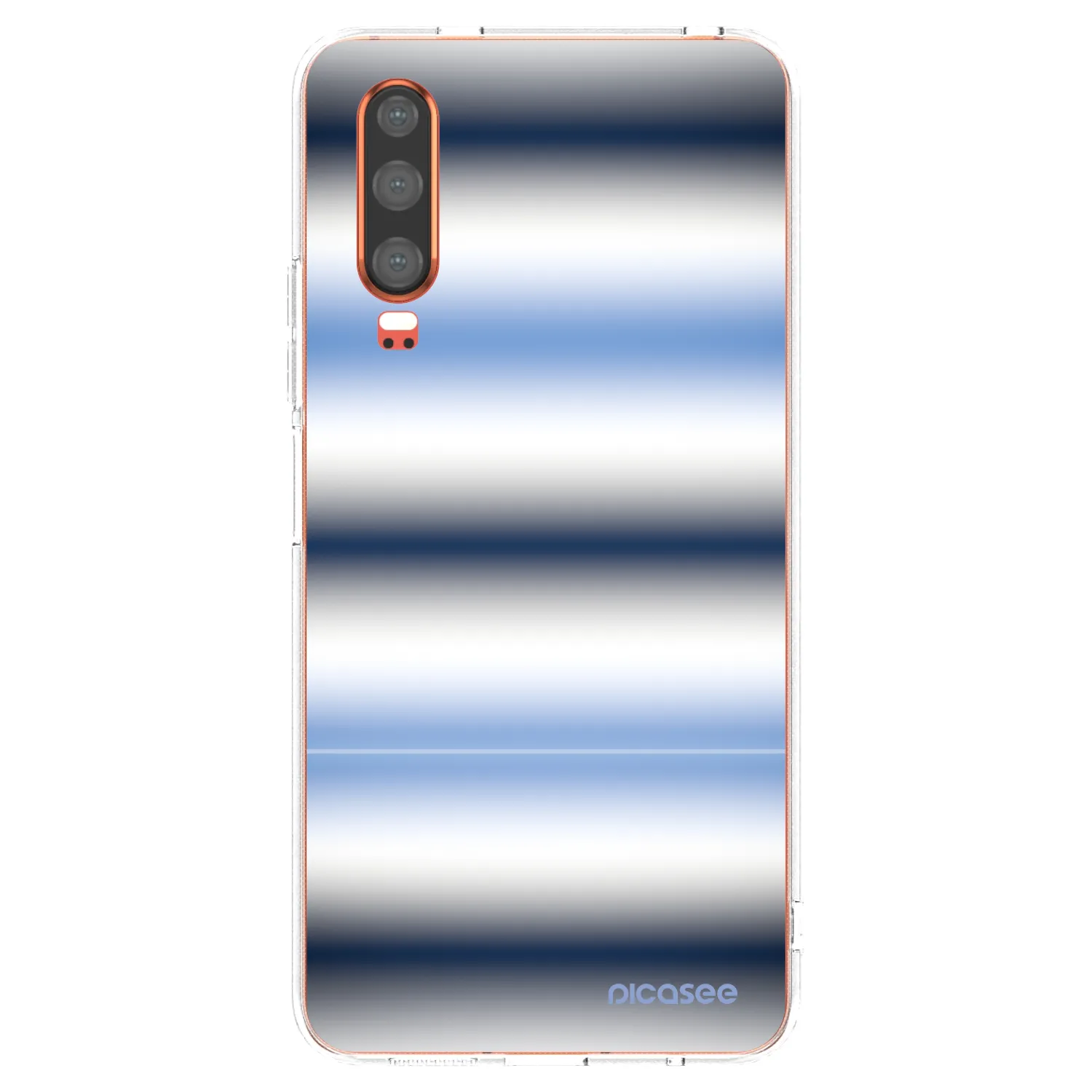 Picasee átlátszó szilikon tok az alábbi mobiltelefonokra Huawei P30 - Static Lines