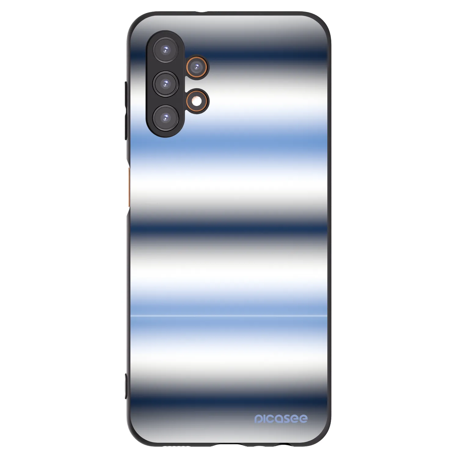 Picasee fekete szilikon tok az alábbi mobiltelefonokra Samsung Galaxy A13 5G - Static Lines