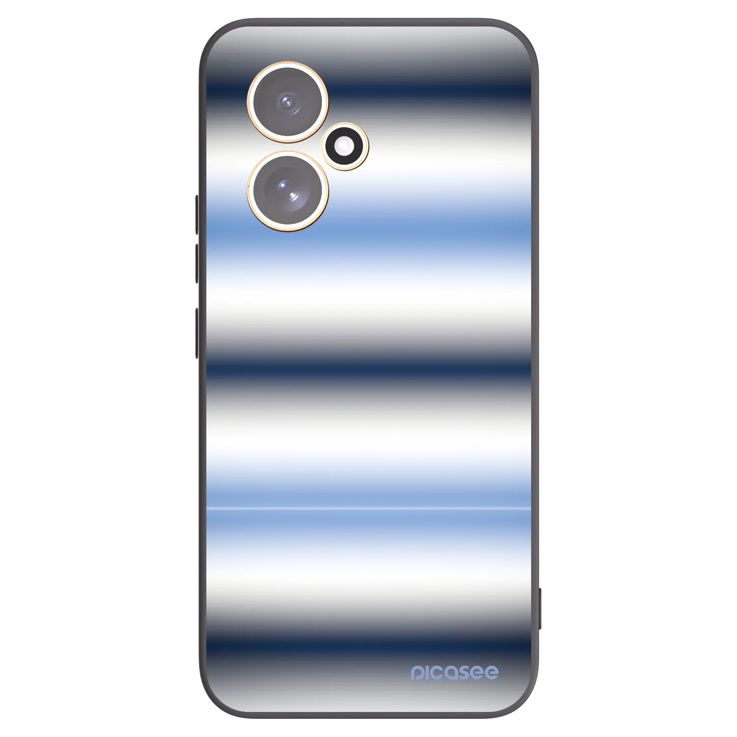 Picasee fekete szilikon tok az alábbi mobiltelefonokra Honor 400 5G - Static Lines