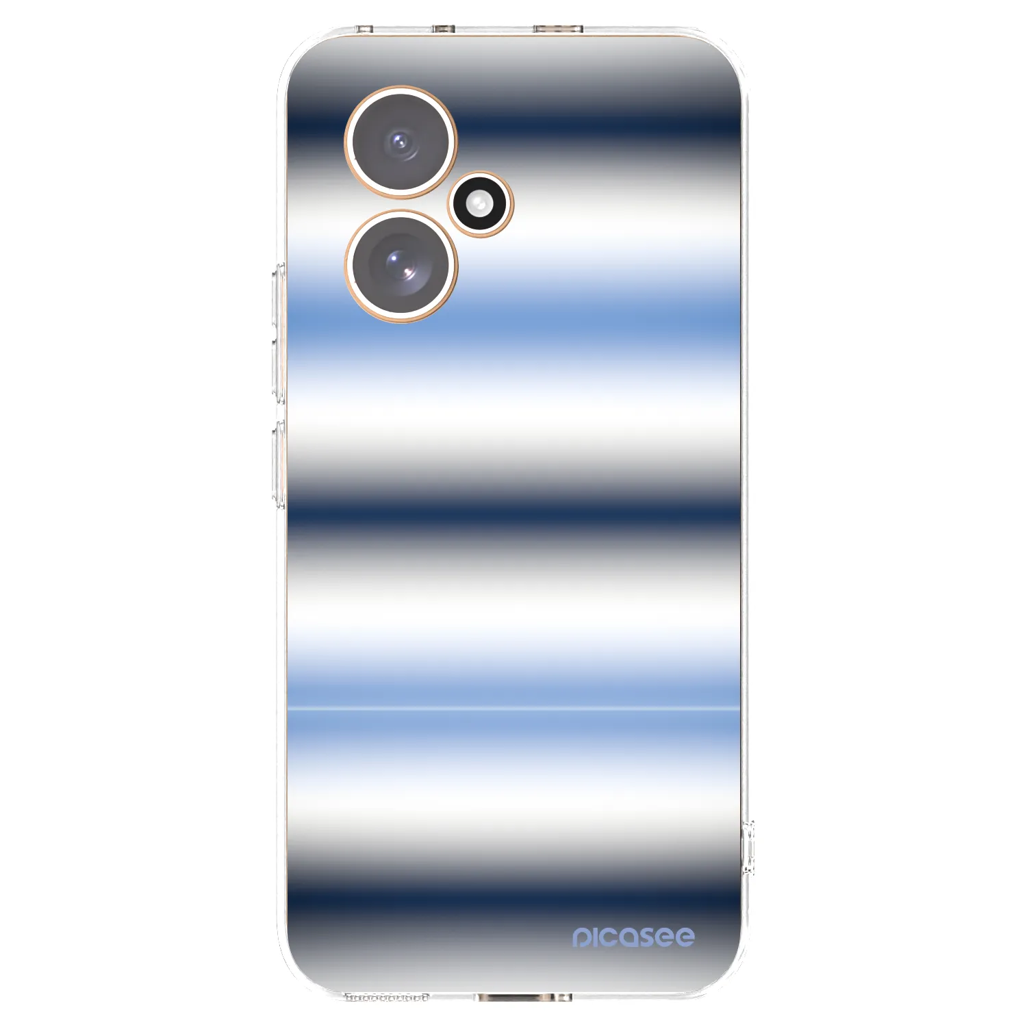 Picasee átlátszó szilikon tok az alábbi mobiltelefonokra Honor 400 5G - Static Lines