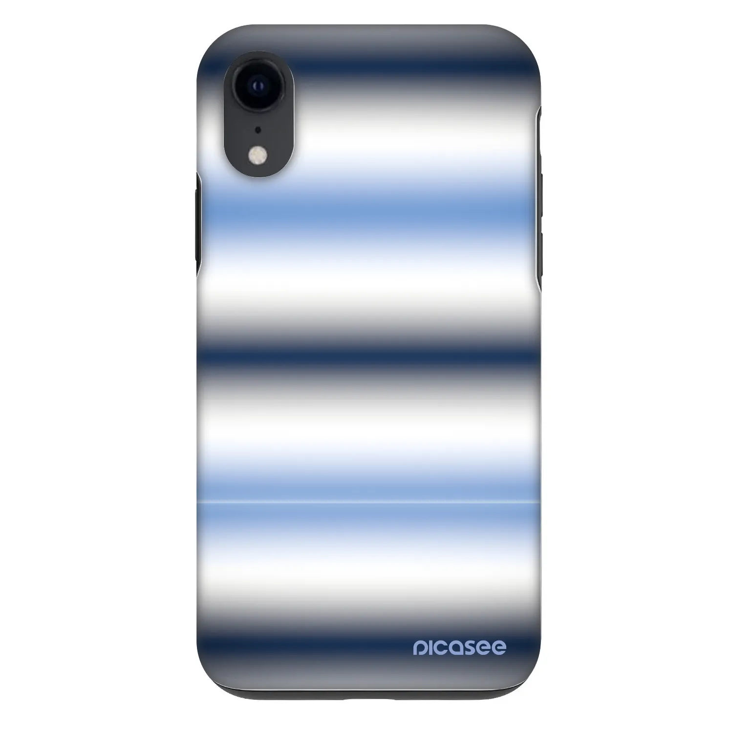 Picasee Fashion Case Apple iPhone XR - Static Lines
