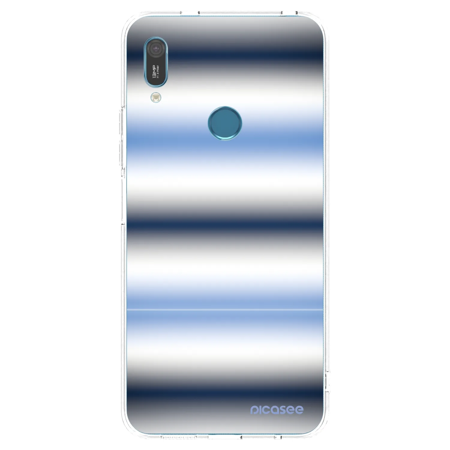 Picasee átlátszó szilikon tok az alábbi mobiltelefonokra Huawei Y6 2019 - Static Lines