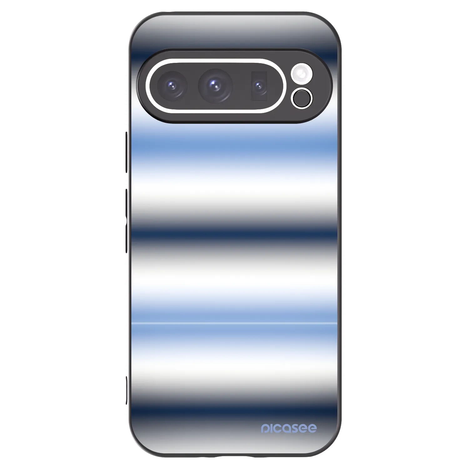 Picasee fekete szilikon tok az alábbi mobiltelefonokra Google Pixel 9 Pro XL - Static Lines