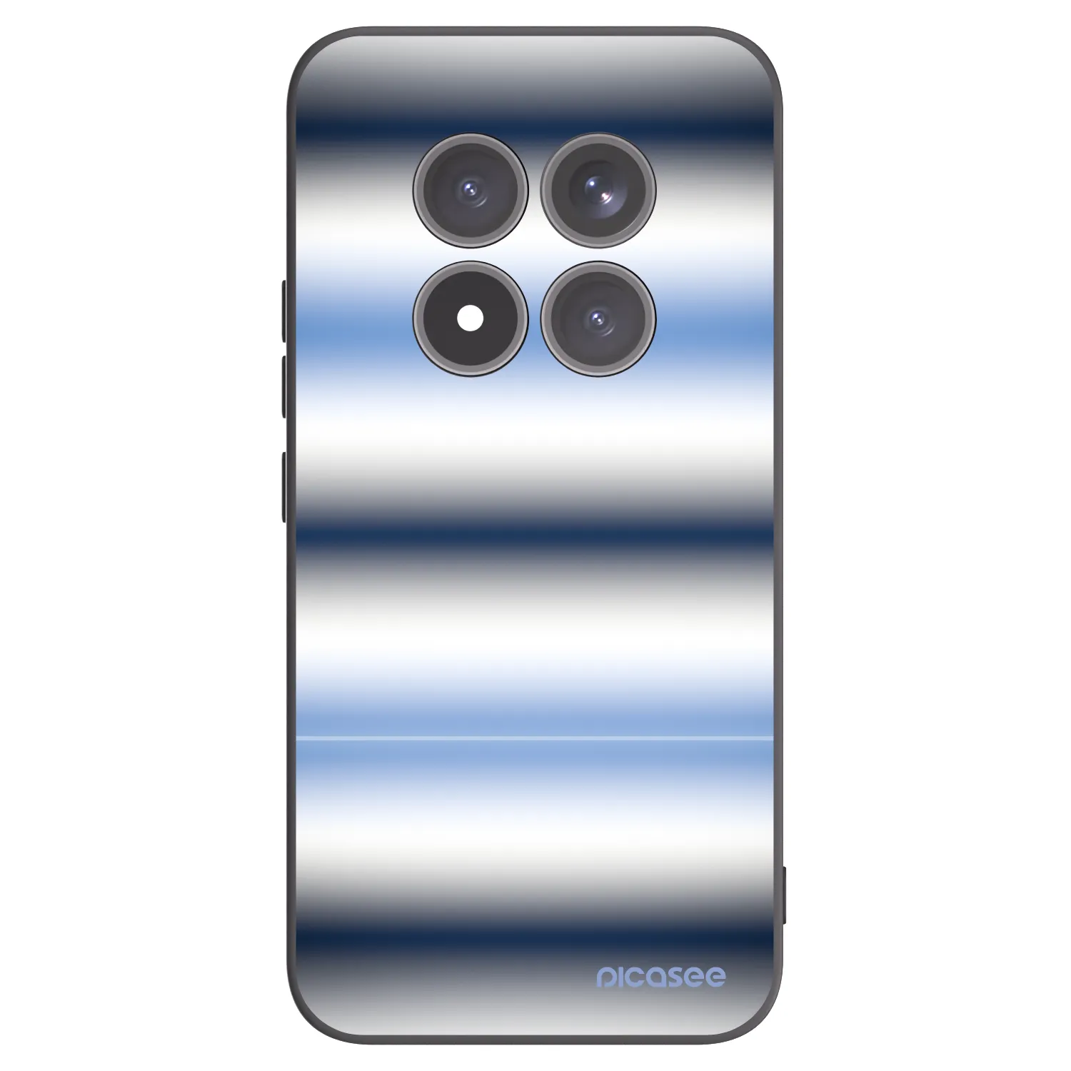 Picasee fekete szilikon tok az alábbi mobiltelefonokra Xiaomi Redmi Note 15 Pro+ - Static Lines