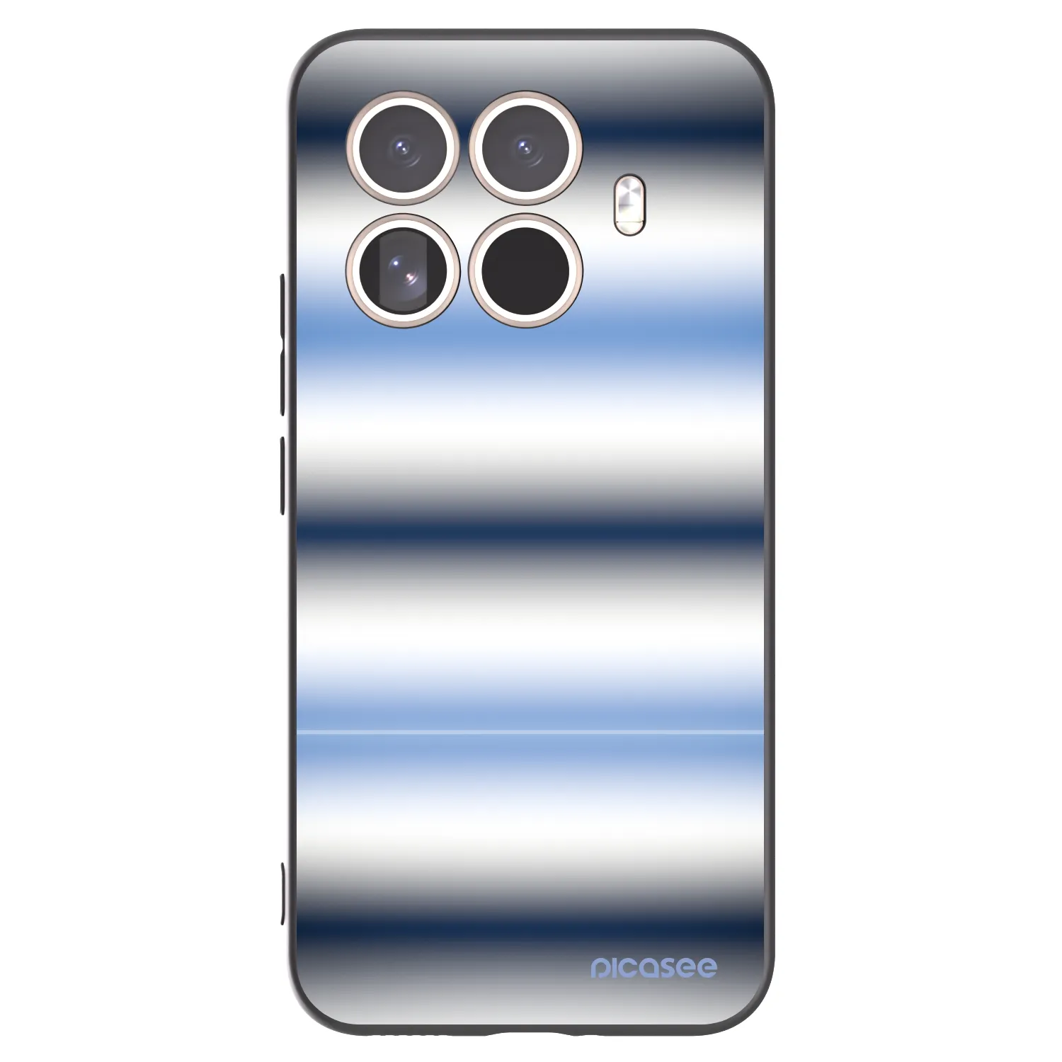 Picasee fekete szilikon tok az alábbi mobiltelefonokra Xiaomi 15T Pro - Static Lines