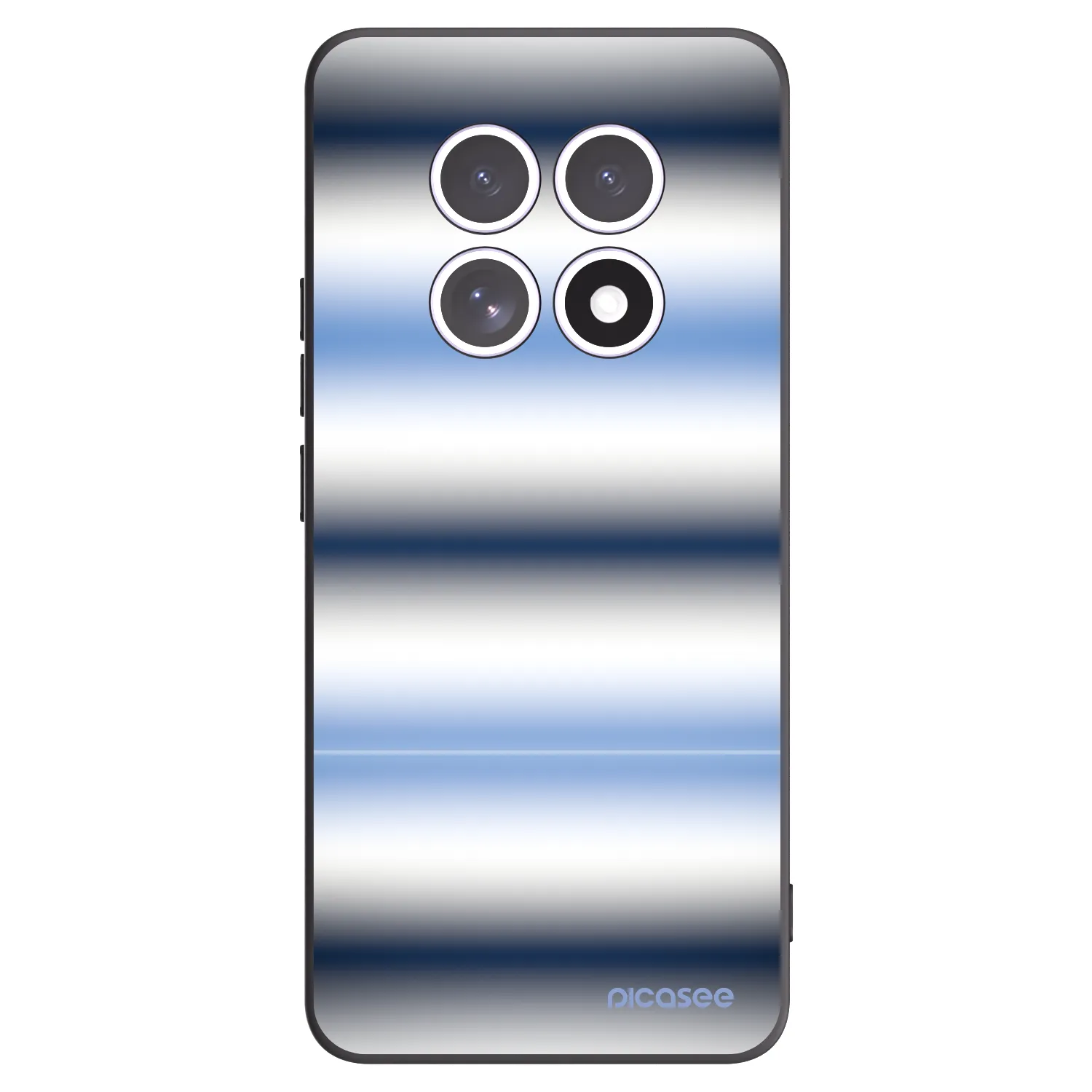 Picasee fekete szilikon tok az alábbi mobiltelefonokra Xiaomi Redmi Note 15 - Static Lines