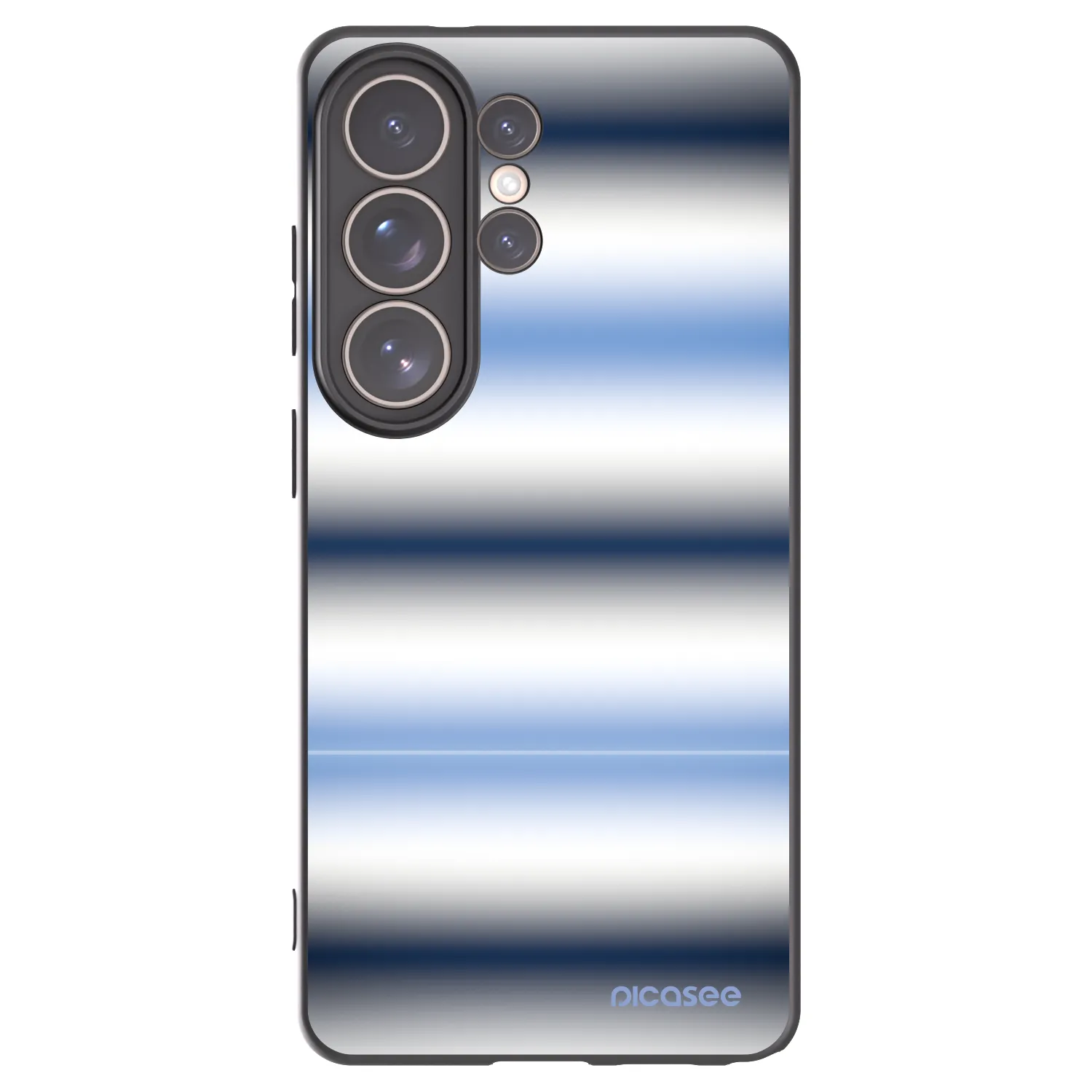 Picasee fekete szilikon tok az alábbi mobiltelefonokra Samsung Galaxy S26 Ultra - Static Lines