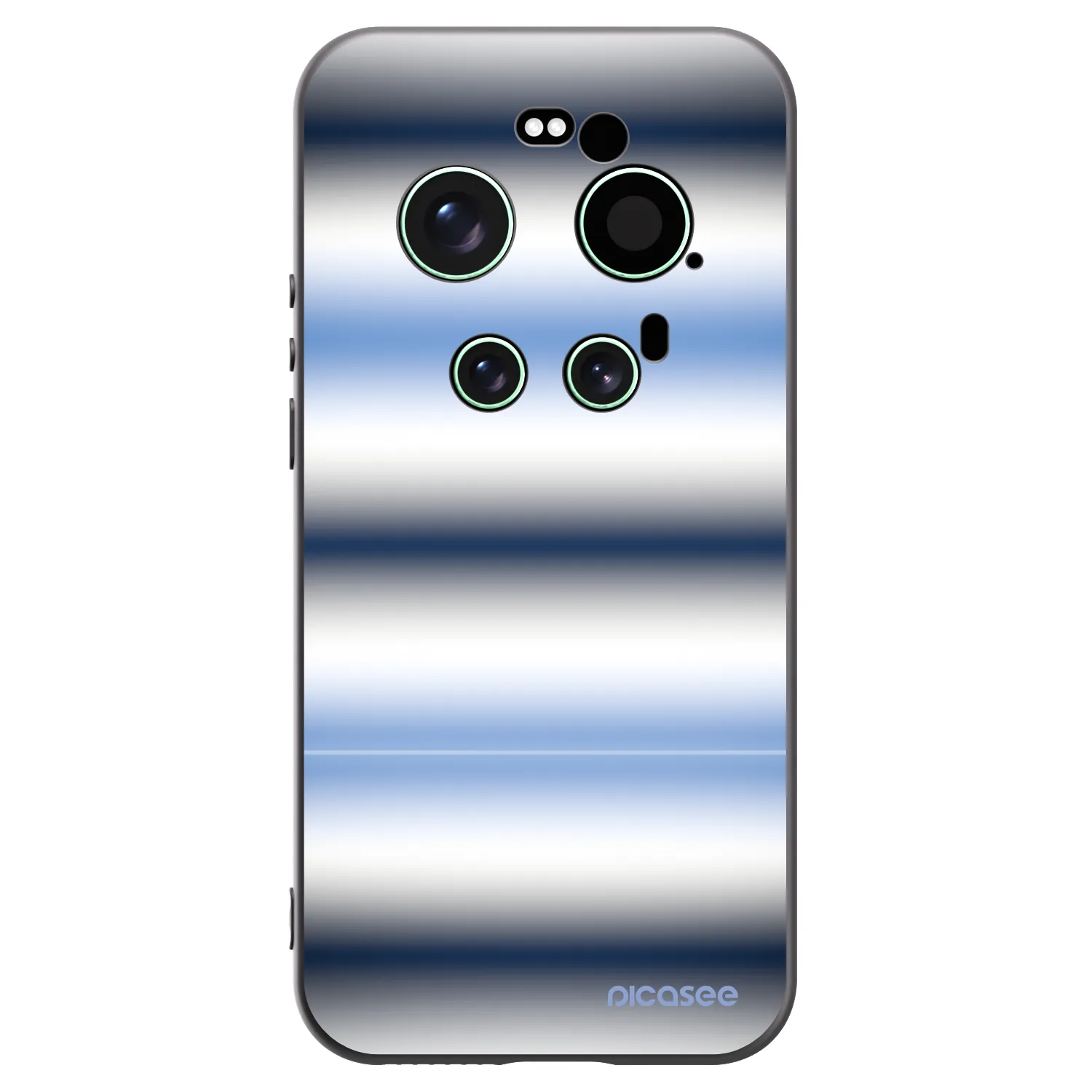 Picasee fekete szilikon tok az alábbi mobiltelefonokra Xiaomi 17 Ultra - Static Lines