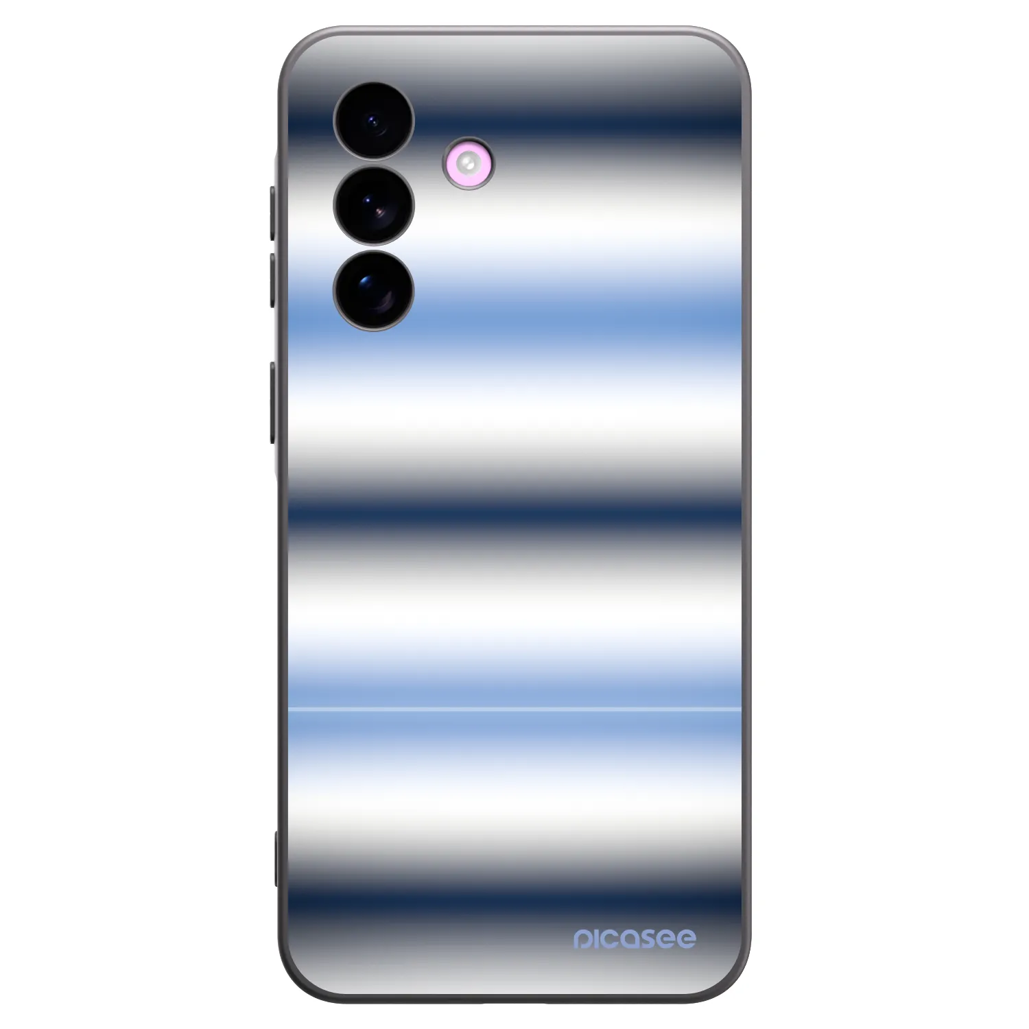 Picasee fekete szilikon tok az alábbi mobiltelefonokra Samsung Galaxy A57 5G - Static Lines