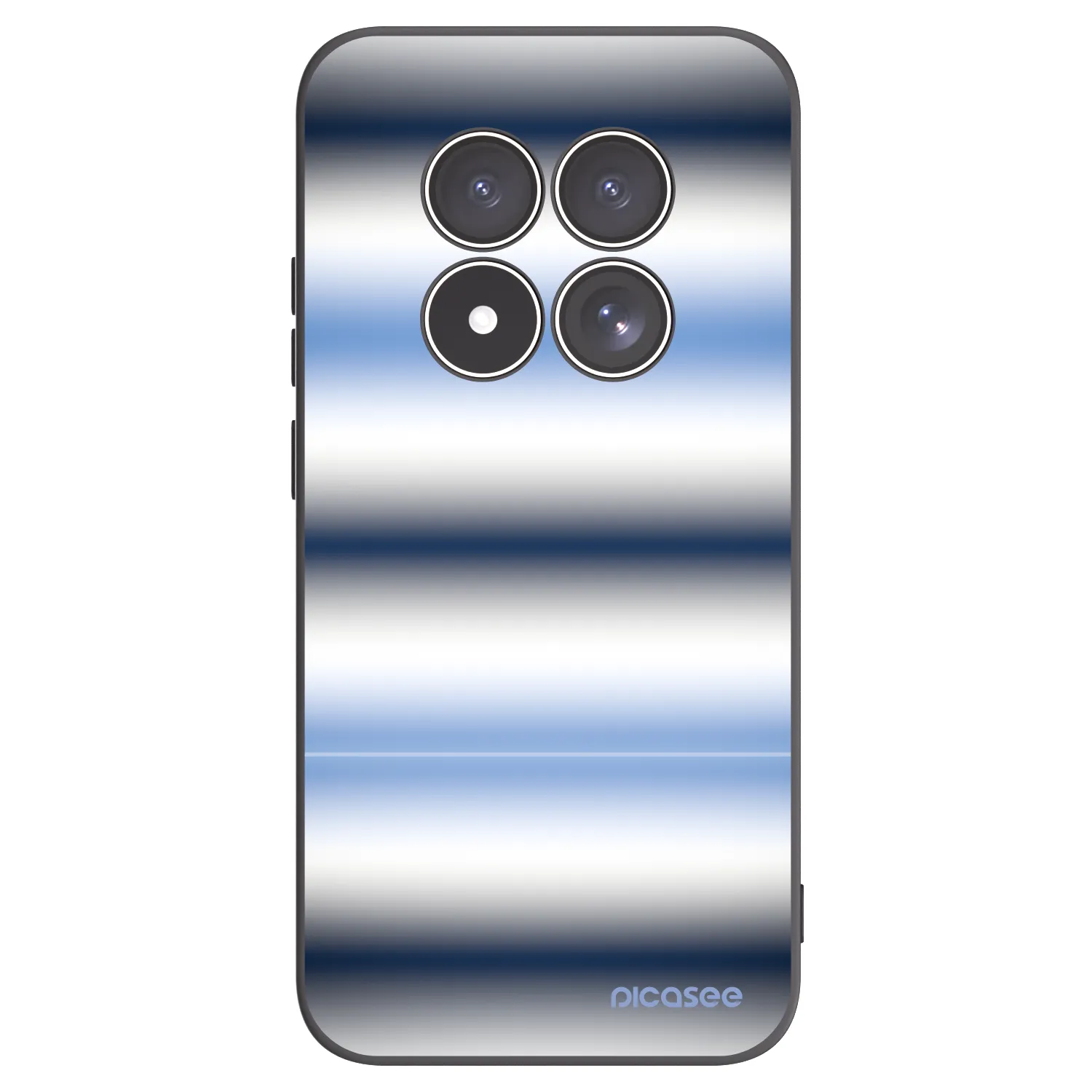 Picasee fekete szilikon tok az alábbi mobiltelefonokra Xiaomi Redmi Note 15 Pro 5G - Static Lines