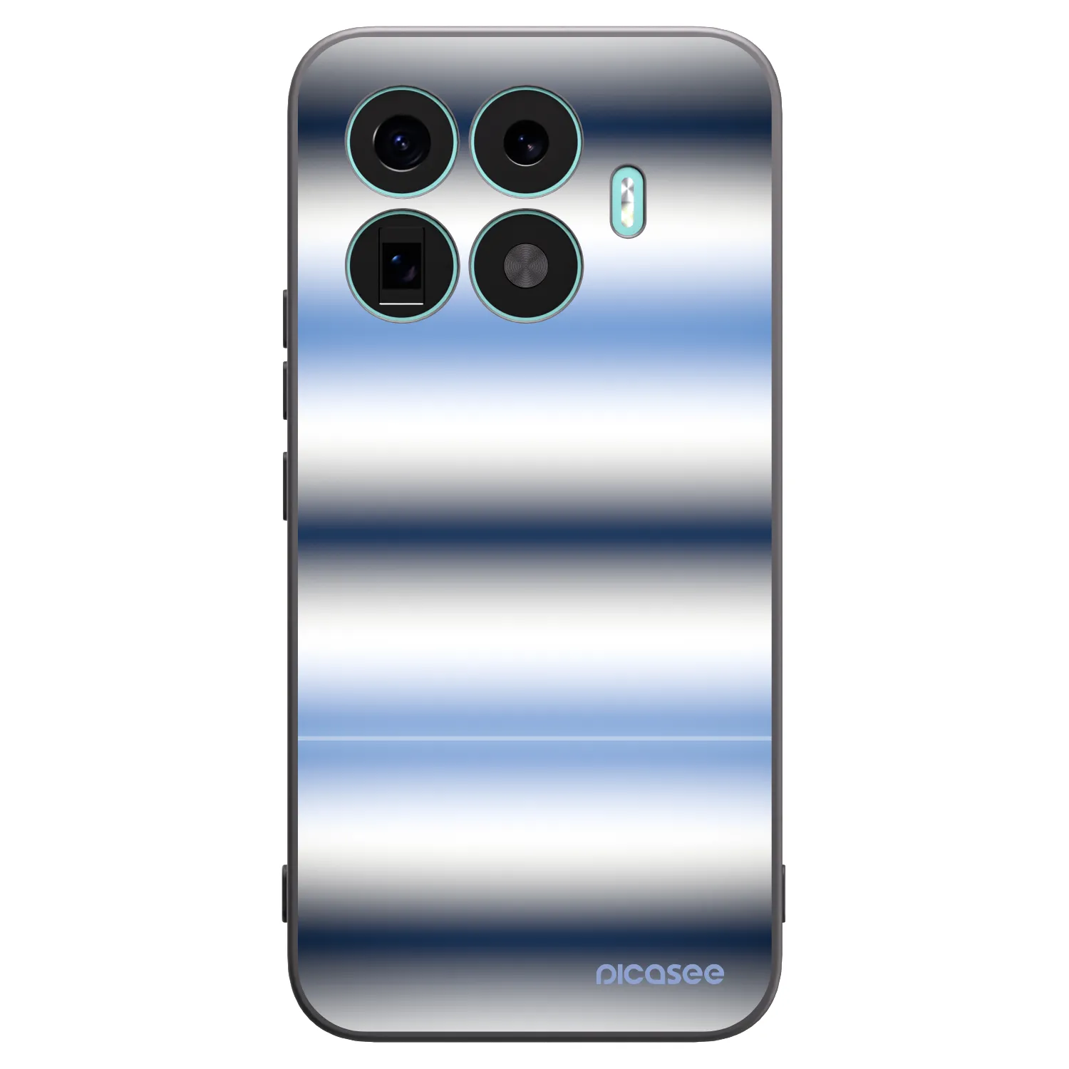 Picasee fekete szilikon tok az alábbi mobiltelefonokra Xiaomi 17T Pro - Static Lines