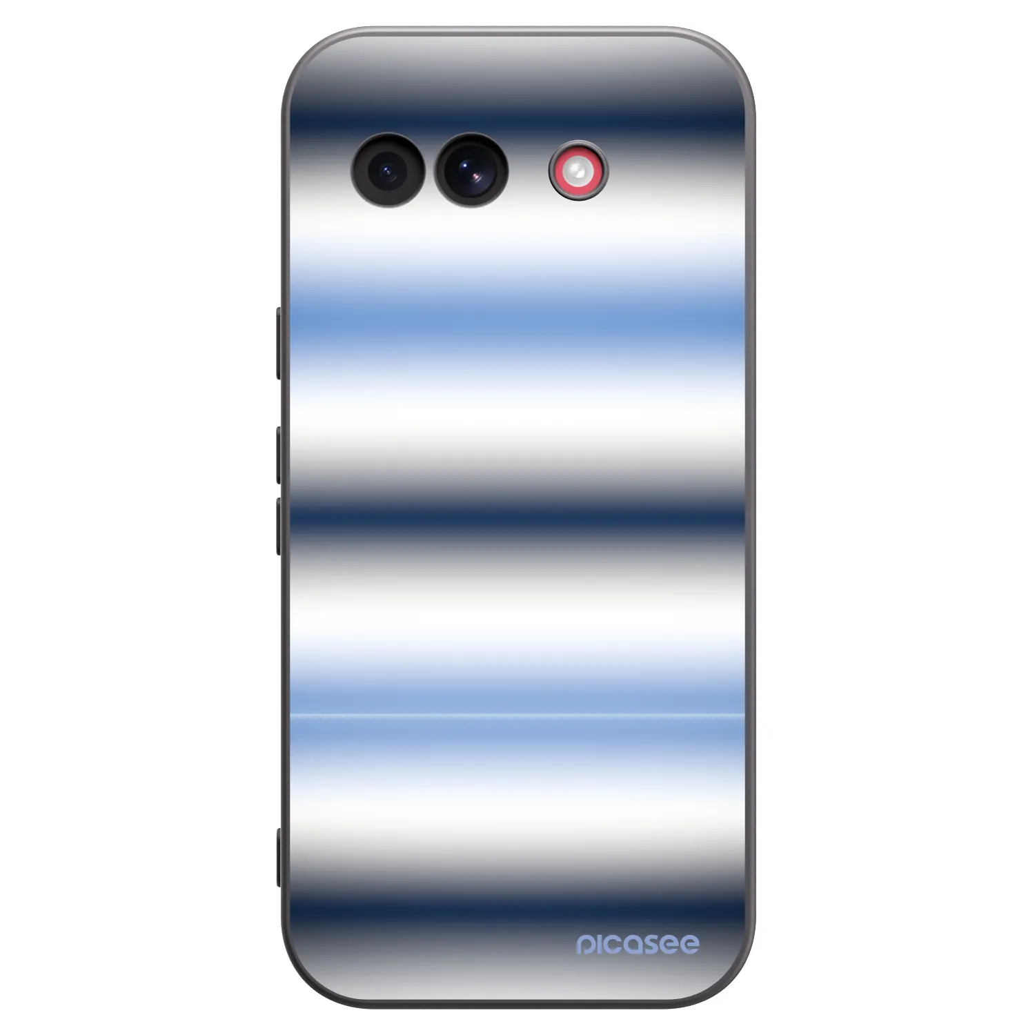 Picasee fekete szilikon tok az alábbi mobiltelefonokra Google Pixel 10a - Static Lines