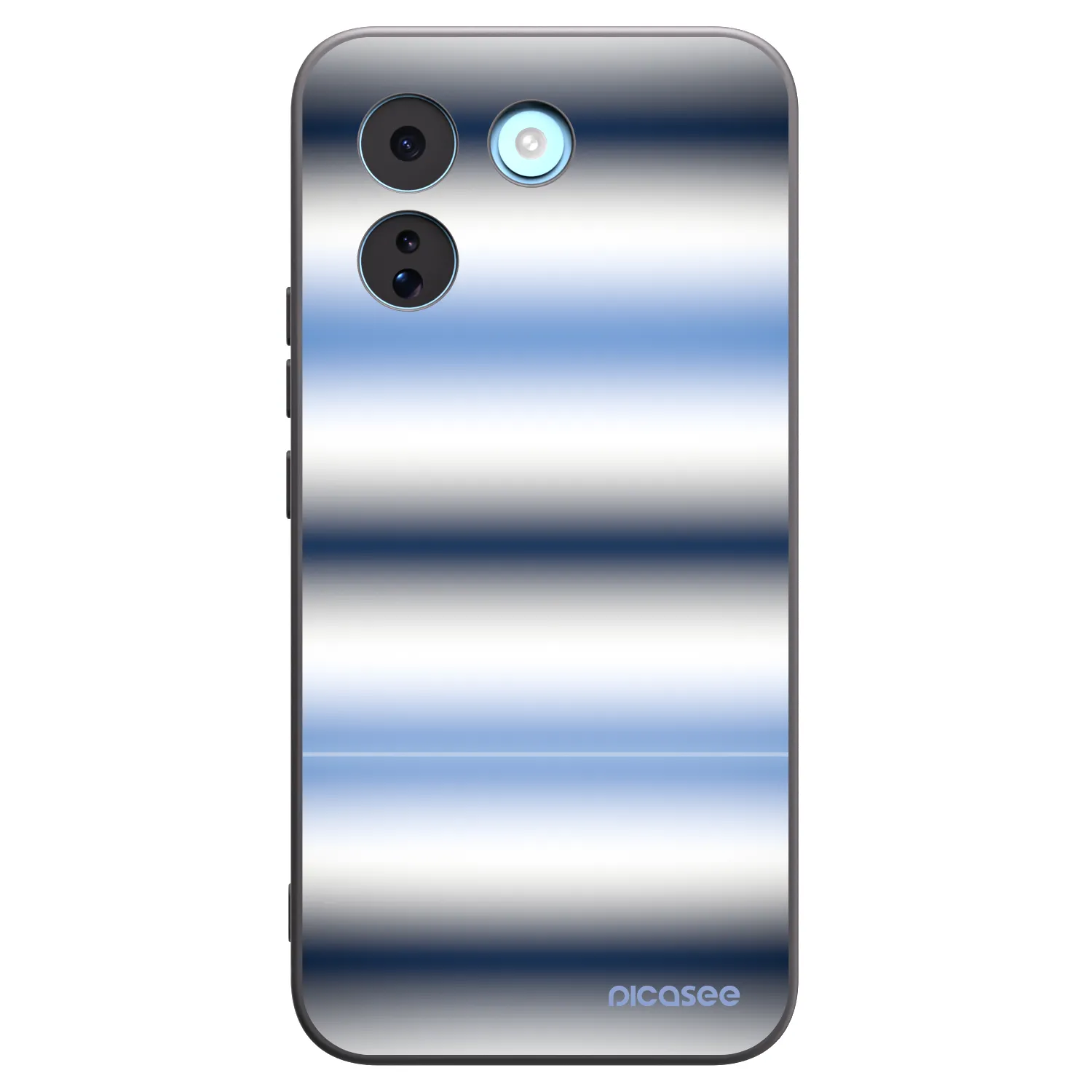 Picasee fekete szilikon tok az alábbi mobiltelefonokra Xiaomi Redmi Note 17 Pro MAX 5G - Static Lines