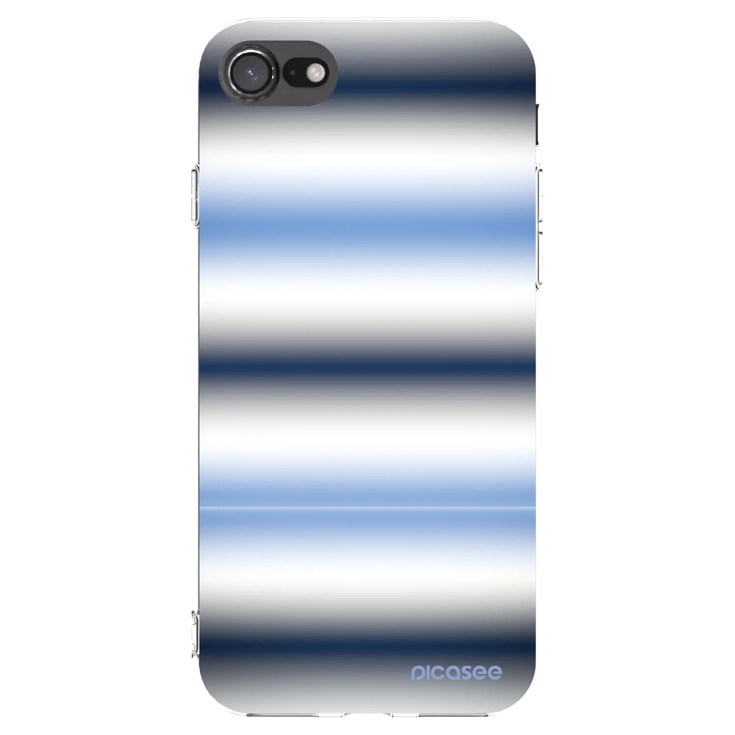 Picasee átlátszó szilikon tok az alábbi mobiltelefonokra Apple iPhone 8 - Static Lines