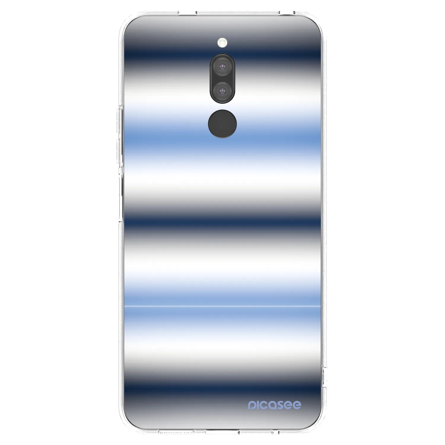 Picasee átlátszó szilikon tok az alábbi mobiltelefonokra Xiaomi Redmi 8 - Static Lines