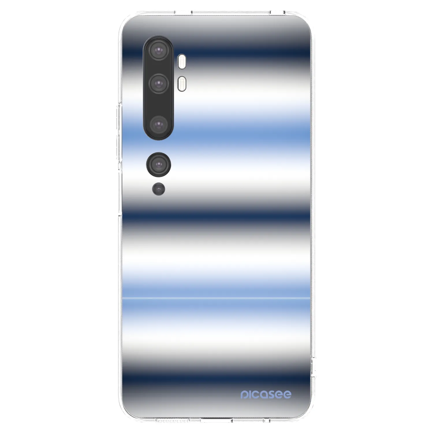 Picasee átlátszó szilikon tok az alábbi mobiltelefonokra Xiaomi Mi Note 10 (Pro) - Static Lines