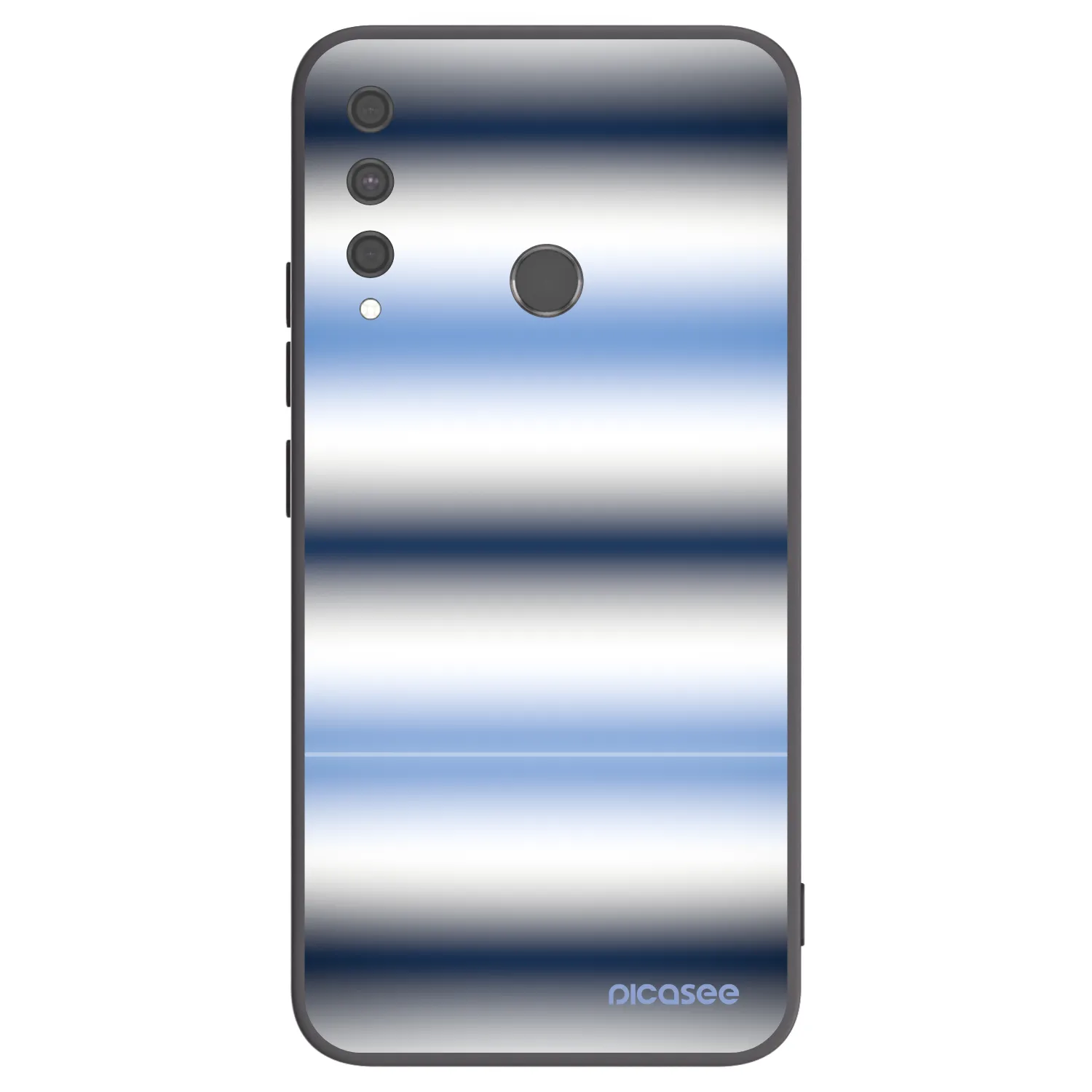 Picasee fekete szilikon tok az alábbi mobiltelefonokra Huawei P40 Lite E - Static Lines