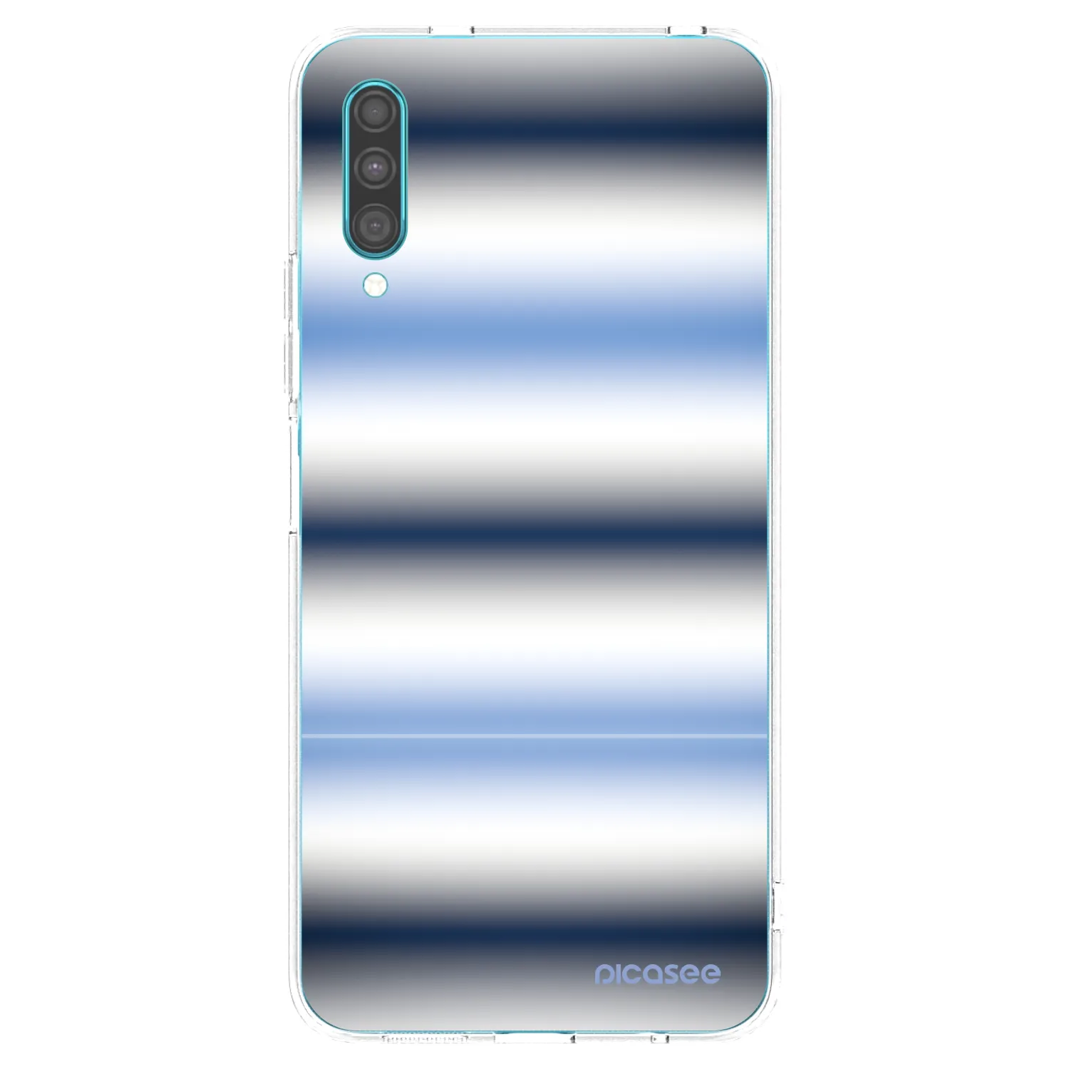 Picasee átlátszó szilikon tok az alábbi mobiltelefonokra Samsung Galaxy A30s A307F - Static Lines