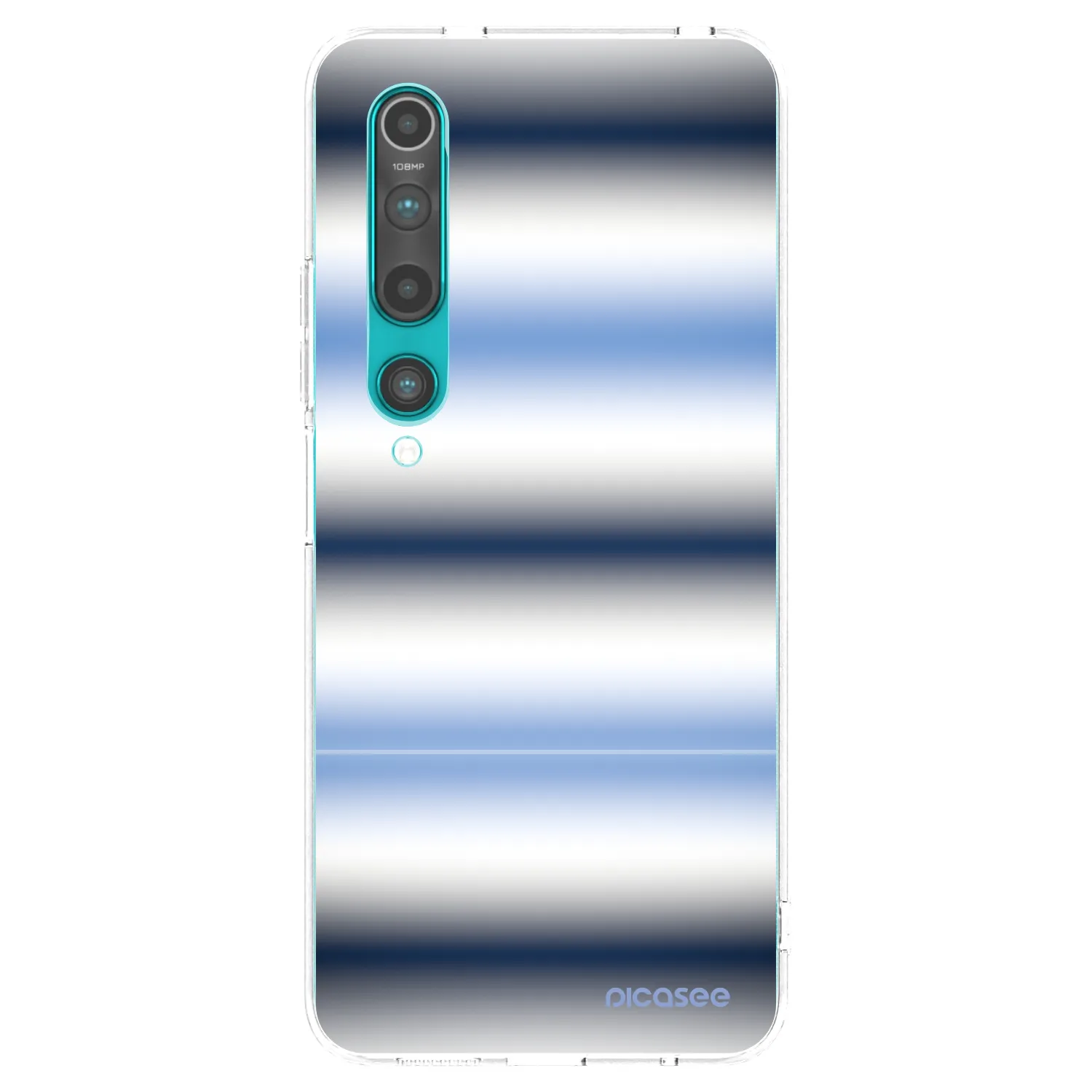 Picasee átlátszó szilikon tok az alábbi mobiltelefonokra Xiaomi Mi 10 - Static Lines