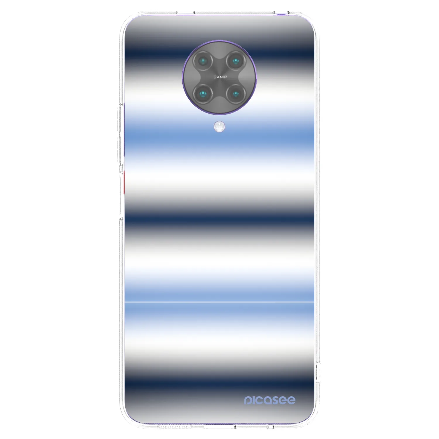 Picasee átlátszó szilikon tok az alábbi mobiltelefonokra Xiaomi Poco F2 Pro - Static Lines