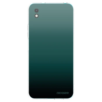 Picasee fekete szilikon tok az alábbi mobiltelefonokra Xiaomi Redmi 9A - Verdant Fade