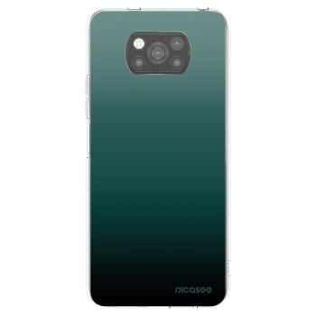 Picasee fekete szilikon tok az alábbi mobiltelefonokra Xiaomi Poco X3 - Verdant Fade