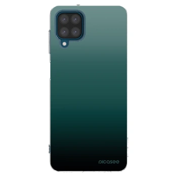 Picasee átlátszó szilikon tok az alábbi mobiltelefonokra Samsung Galaxy A12 A125F - Verdant Fade