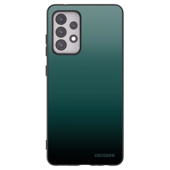 Picasee fekete szilikon tok az alábbi mobiltelefonokra Samsung Galaxy A52 5G A525F - Verdant Fade