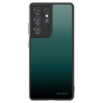 Szilikon tok erre a típusra Samsung Galaxy S21 Ultra 5G G998B - Verdant Fade