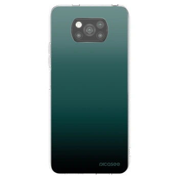Picasee fekete szilikon tok az alábbi mobiltelefonokra Xiaomi Poco X3 Pro - Verdant Fade