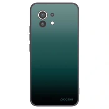 Picasee fekete szilikon tok az alábbi mobiltelefonokra Xiaomi Mi 11 - Verdant Fade