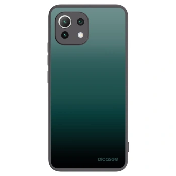 Picasee fekete szilikon tok az alábbi mobiltelefonokra Xiaomi Mi 11 Lite - Verdant Fade