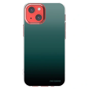Picasee átlátszó szilikon tok az alábbi mobiltelefonokra Apple iPhone 13 mini - Verdant Fade