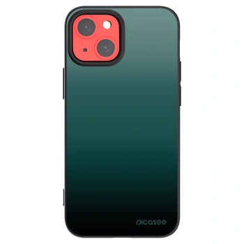 Picasee fekete szilikon tok az alábbi mobiltelefonokra Apple iPhone 13 mini - Verdant Fade