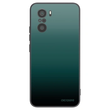 Picasee fekete szilikon tok az alábbi mobiltelefonokra Xiaomi Poco F3 - Verdant Fade