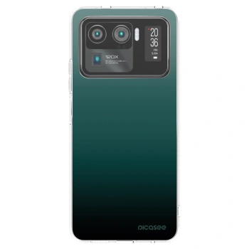 Picasee átlátszó szilikon tok az alábbi mobiltelefonokra Xiaomi Mi 11 Ultra - Verdant Fade