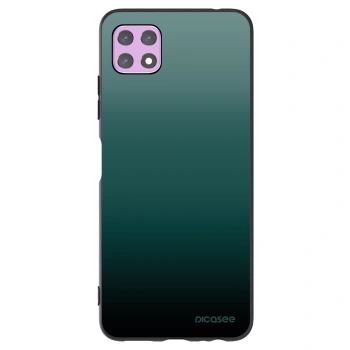Picasee fekete szilikon tok az alábbi mobiltelefonokra Samsung Galaxy A22 A226B 5G - Verdant Fade