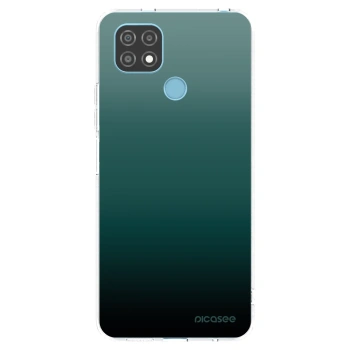 Picasee átlátszó szilikon tok az alábbi mobiltelefonokra Realme C21 - Verdant Fade