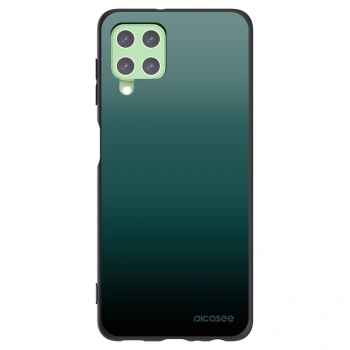 Picasee fekete szilikon tok az alábbi mobiltelefonokra Samsung Galaxy A22 A225F 4G - Verdant Fade