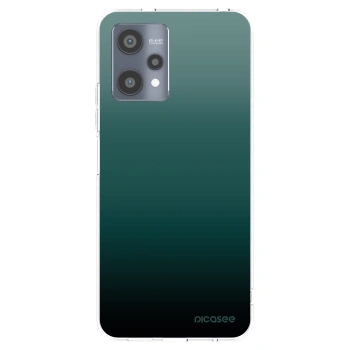 Picasee átlátszó szilikon tok az alábbi mobiltelefonokra Realme 9 Pro 5G - Verdant Fade