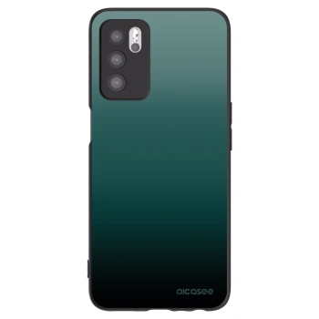 Picasee fekete szilikon tok az alábbi mobiltelefonokra OPPO A16s - Verdant Fade