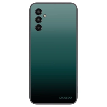 Picasee fekete szilikon tok az alábbi mobiltelefonokra Samsung Galaxy M13 M135F - Verdant Fade