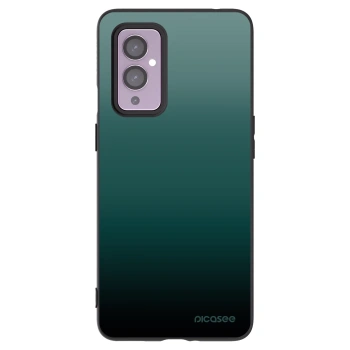 Picasee fekete szilikon tok az alábbi mobiltelefonokra OnePlus 9 - Verdant Fade