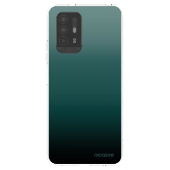 Picasee átlátszó szilikon tok az alábbi mobiltelefonokra OPPO A94 5G - Verdant Fade