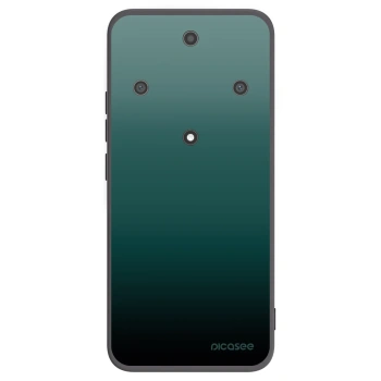 Picasee fekete szilikon tok az alábbi mobiltelefonokra Honor Magic5 Lite 5G - Verdant Fade