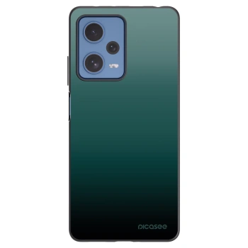 Picasee fekete szilikon tok az alábbi mobiltelefonokra Xiaomi Redmi Note 12 Pro 5G - Verdant Fade