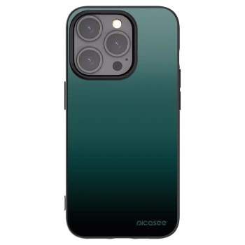 Picasee fekete szilikon tok az alábbi mobiltelefonokra Apple iPhone 15 Pro - Verdant Fade